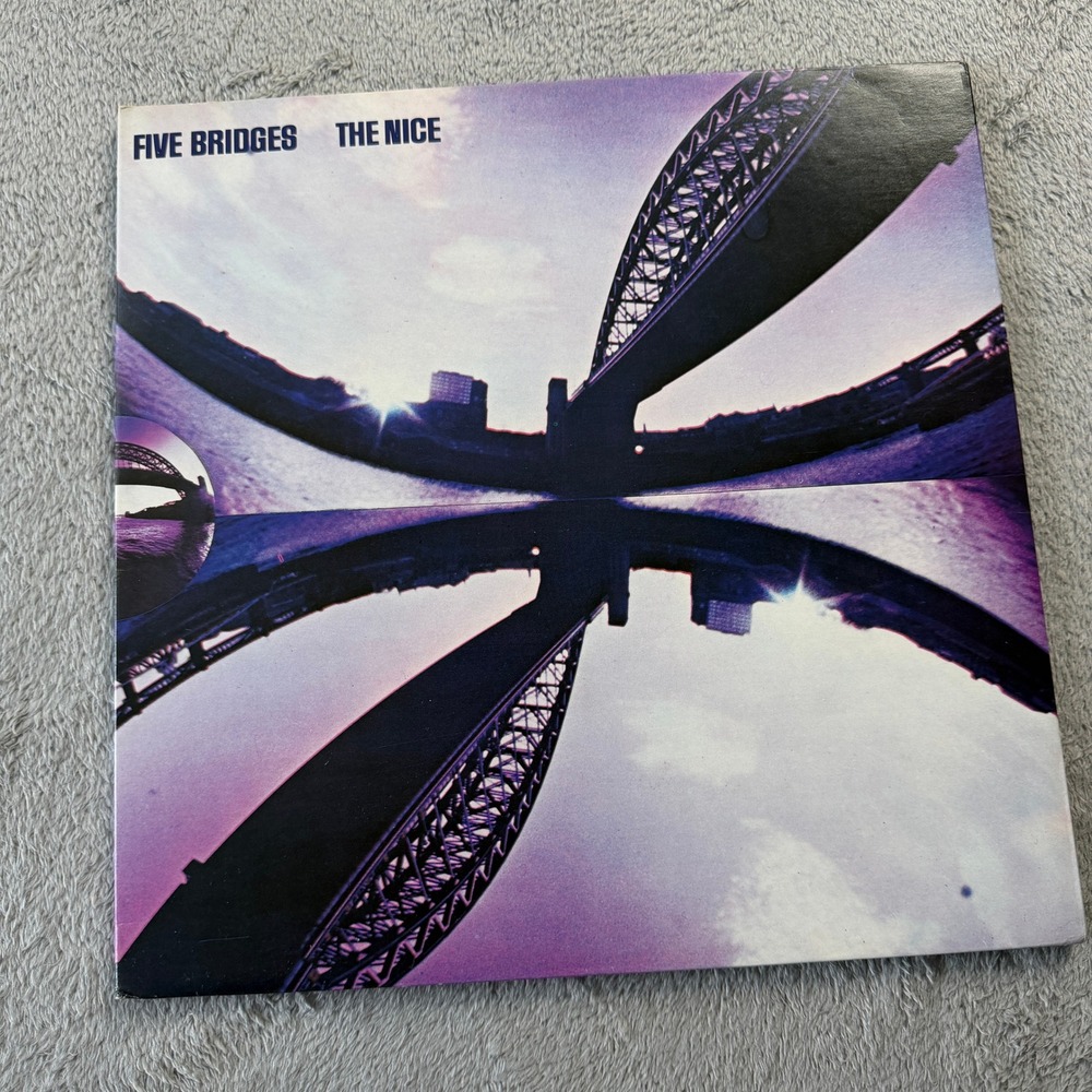 The Nice Five Bridges Vinyl LP Charisma CAS 1014 UK Pressing Gatefold Hipgnosis